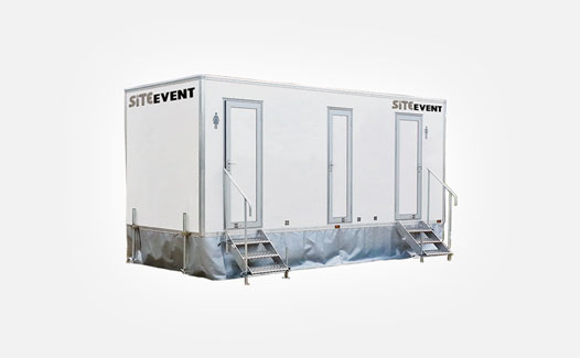 Luxury event toilet trailer hire