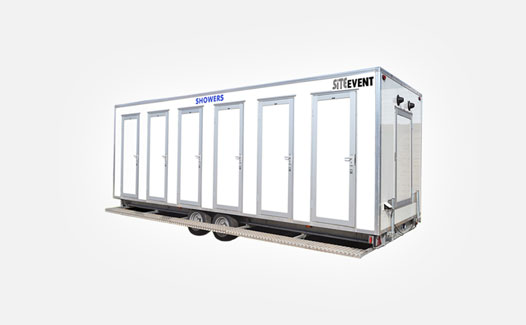 Mobile showers for events